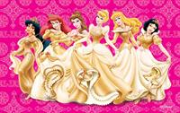 Disney b�rnet�ppe med prinsesser 